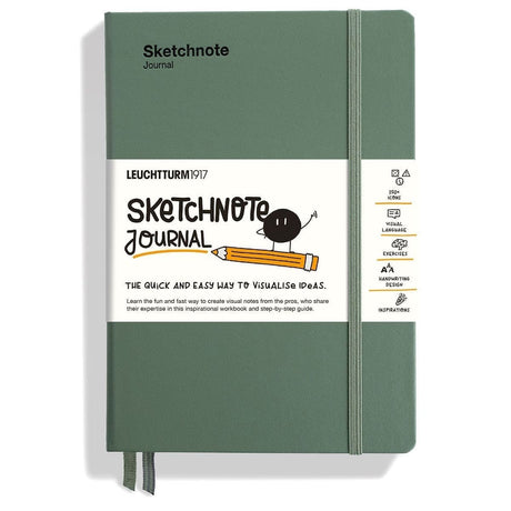 Sketchnote Journal - Olive - Leuchtturm1917 - Tidformera