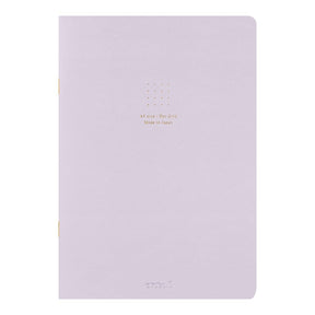Skrivhäfte Dotted A5 - Purple - 1 - Midori - Tidformera