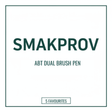 Smakprov - ABT Dual Brush pen - 1 - Tidformera - Tidformera