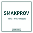 Smakprov - Papper - Dotted notebooks