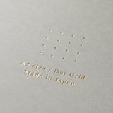 Spiralblock Dotted A5 - Grey - 5 - Midori - Tidformera