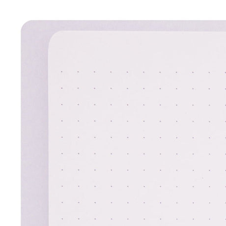 Spiralblock Dotted A5 - Purple - 3 - Midori - Tidformera