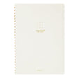 Spiralblock Dotted A5 - White - 1 - Midori - Tidformera