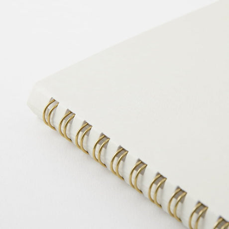 Spiralblock Dotted A5 - White - 4 - Midori - Tidformera