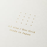 Spiralblock Dotted A5 - White - 5 - Midori - Tidformera