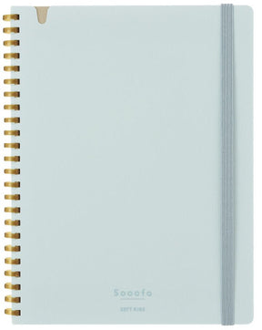 Spiralblock Sooofa B6 Rutat - Blue - 1 - Kokuyo - Tidformera