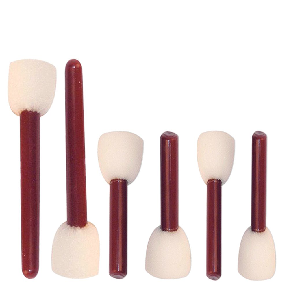 Sponge brushes 6 - pack - Stamperia - Tidformera