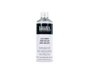 Sprayfernissa - Gloss Varnish Spray 400 ml - 1 - Liquitex - Tidformera