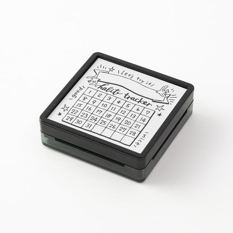 Stämpel Paintable Stamp Pre-inked - Habit Tracker - 3 - Midori - Tidformera