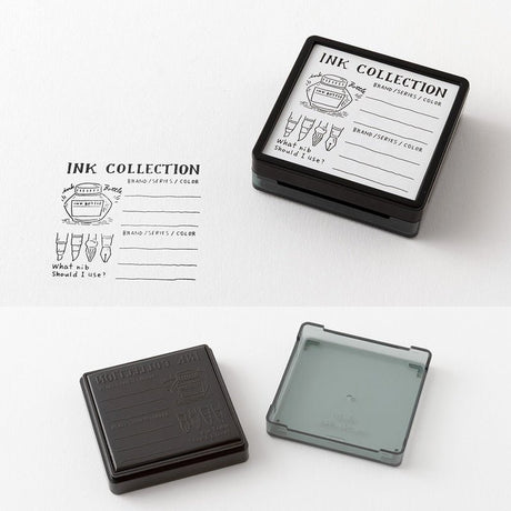 Stämpel Paintable Stamp Pre-inked - Ink Collection - 4 - Midori - Tidformera
