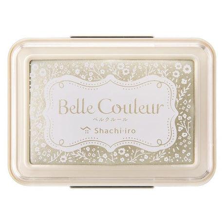 Stämpeldyna Belle Couleur - Large - Ivory - 1 - Shachihata - Tidformera