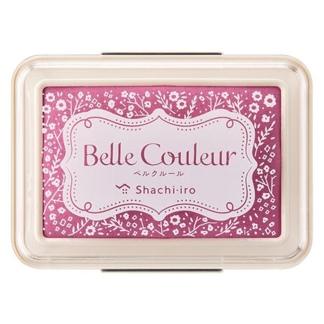 Stämpeldyna Belle Couleur - Large - Old Rose - 1 - Shachihata - Tidformera