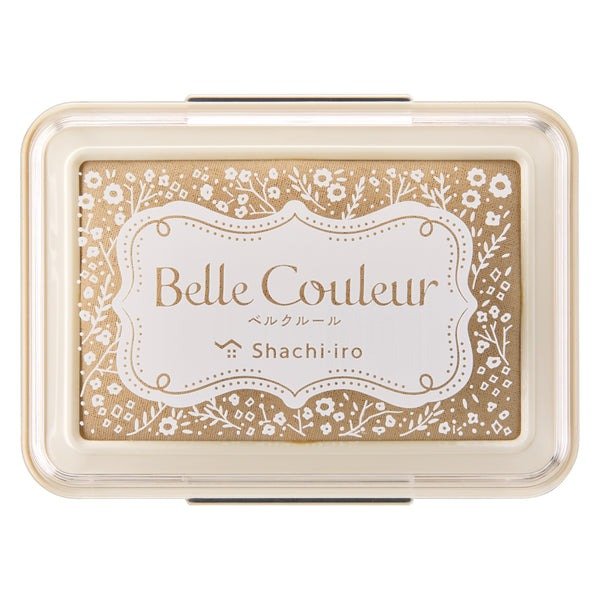 Stämpeldyna Belle Couleur - Large - Sand Beige - 1 - Shachihata - Tidformera