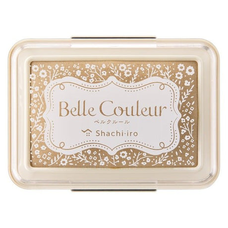 Stämpeldyna Belle Couleur - Large - Sand Beige - 1 - Shachihata - Tidformera
