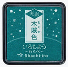 Stämpeldyna Iromoyo Kosai - Small - Tokusa Dark Green - 1 - Shachihata - Tidformera