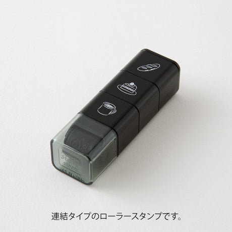 Stämpel Paintable Stamp Roller - Café - 4 - Midori - Tidformera