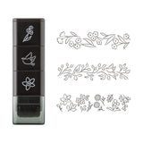 Stämpel Paintable Stamp Roller - Plant - 2 - Midori - Tidformera