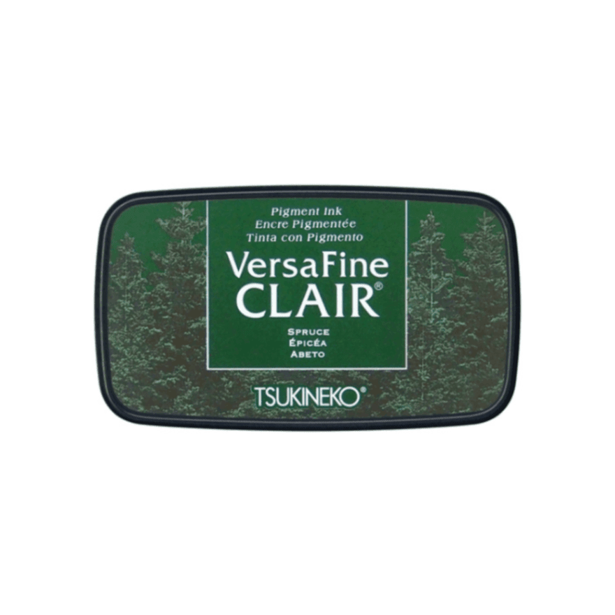 Stämpeldyna VersaFine Clair - Spruce - 1 - Tsukineko - Tidformera