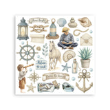 Rub-On Set 6-pack - Silent Sea