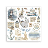 Rub-On Set 6-pack - Silent Sea