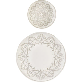 Stämplar Crystals 2-pack - Set 2 från Heyda. Två runda stämplar med fina ornament motiv. - Tidformera