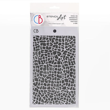 Stencil Art 12,5 x 20 cm - Leaf Venation - 1 - Ciao Bella - Tidformera