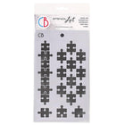 Stencil Art 12,5 x 20 cm - Puzzle - 1 - Ciao Bella - Tidformera