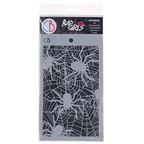 Stencil Bad girls 12,5 x 20 cm - Spiders - 1 - Ciao Bella - Tidformera