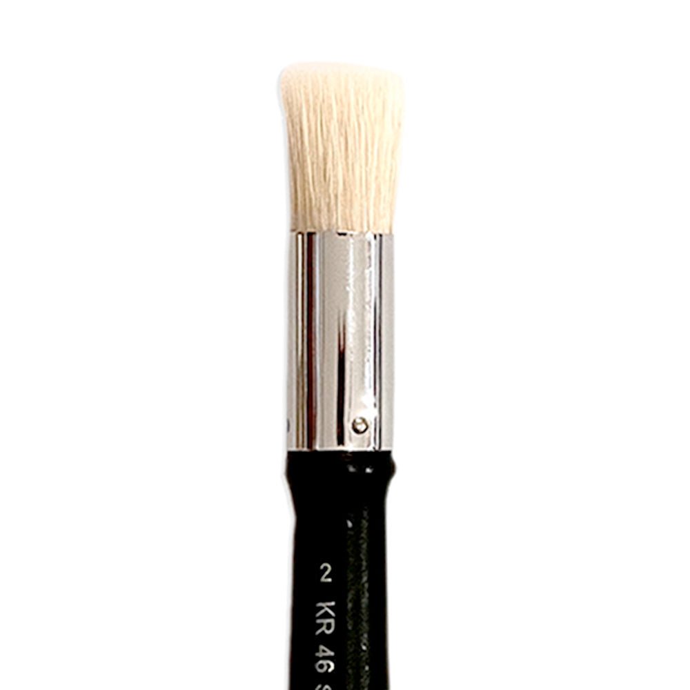 Stencil brush size 02 - Stamperia - Tidformera