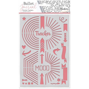 Stencil Bullet Journal - 1 - Aladine - Tidformera