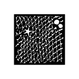 Stencil Selection - Silent Sea - 7 - Stamperia - Tidformera
