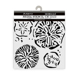 Stencil Selection - Silent Sea - 10 - Stamperia - Tidformera