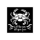 Stencil Selection - Silent Sea - 6 - Stamperia - Tidformera