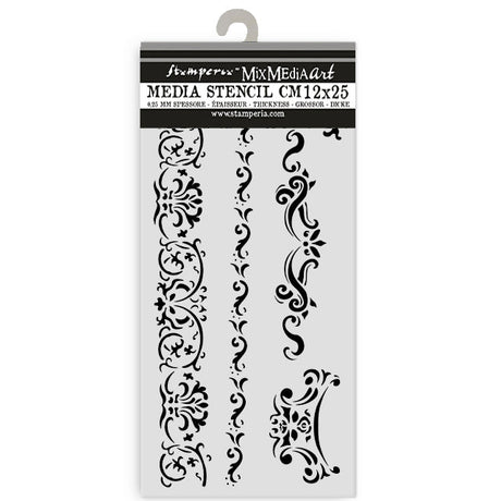 Stencil Selection - Venice City of Art - 8 - Stamperia - Tidformera