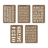 Stencil Tim Holtz 5 - pack - 2 - Tim Holtz - Tidformera