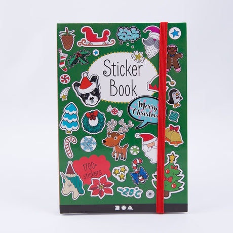Sticker Book Bok med klistermärken - Christmas sticker book - Creotime - Tidformera