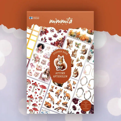 Sticker book - Mimmilä - Autumn afterglow - 1 - MIC & MIM Premium Paper Shop - Tidformera
