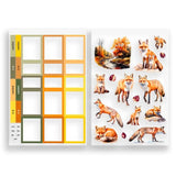 Sticker book - Mimmilä - Autumn afterglow - 5 - MIC & MIM Premium Paper Shop - Tidformera