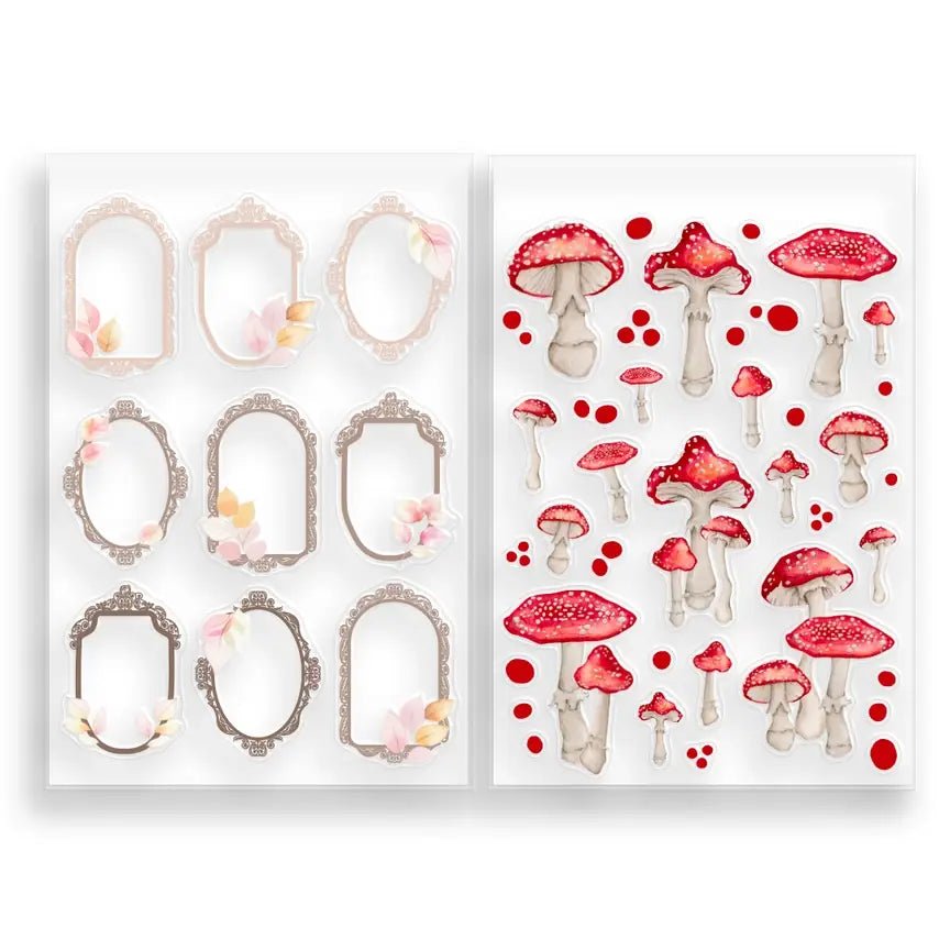 Sticker book - Mimmilä - Autumn afterglow - 9 - MIC & MIM Premium Paper Shop - Tidformera