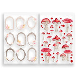 Sticker book - Mimmilä - Autumn afterglow - 9 - MIC & MIM Premium Paper Shop - Tidformera