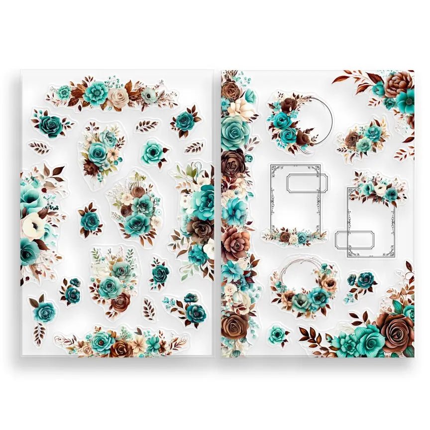 Sticker book - Mimmilä - Autumn afterglow - 4 - MIC & MIM Premium Paper Shop - Tidformera