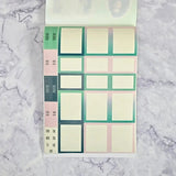 Sticker book - Mimmilä - Floral desk - 15 - MIC & MIM Premium Paper Shop - Tidformera