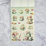 Sticker book - Mimmilä - Floral desk - 8 - MIC & MIM Premium Paper Shop - Tidformera