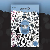 Sticker book - Mimmilä - Obscura noctis - 1 - MIC & MIM Premium Paper Shop - Tidformera