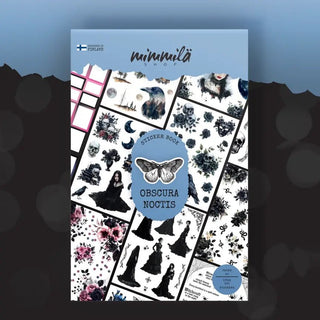 Sticker book - Mimmilä - Obscura noctis - 1 - MIC & MIM Premium Paper Shop - Tidformera