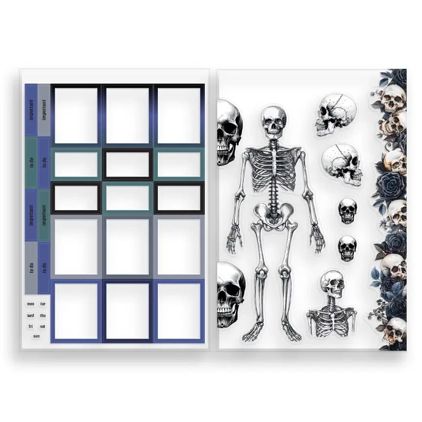 Sticker book - Mimmilä - Obscura noctis - 5 - MIC & MIM Premium Paper Shop - Tidformera