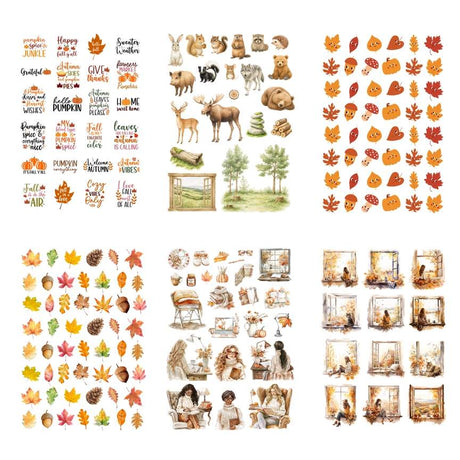 Sticker book - Penpaling Paula - Autumn - 2 - Penpaling Paula - Tidformera