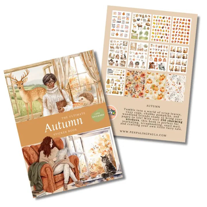 Sticker book - Penpaling Paula - Autumn - 1 - Penpaling Paula - Tidformera