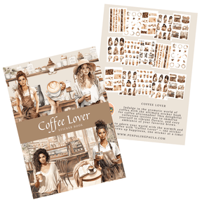Sticker book - Penpaling Paula - Coffee Lover - 1 - Penpaling Paula - Tidformera