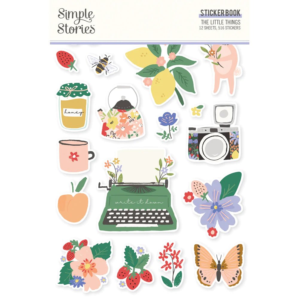 Sticker book The little things - 1 - Simple Stories - Tidformera